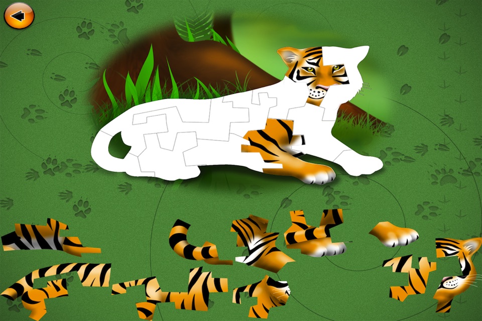 Animaux du zoo : jeux de sons, puzzles et mots pour les enfants screenshot 2