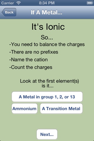 Ionic Names screenshot 2