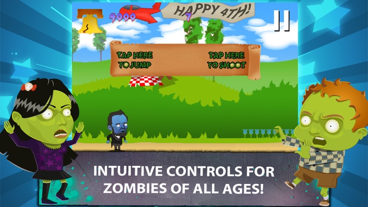 Zombie Presidents Attack- Independence Day Of The Dead screenshot-3