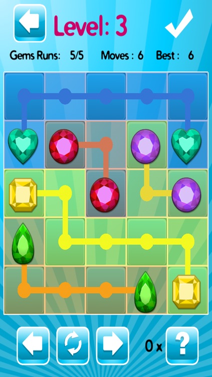 Gems Slider - Challenging Sliding Puzzle Game