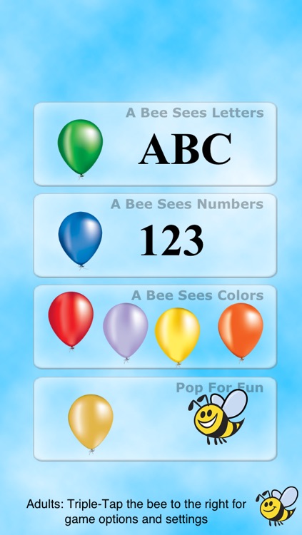 A Bee Sees - Learning Letters, Numbers, and Colors