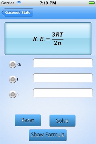 Chemistry Formula Calculator screenshot 4