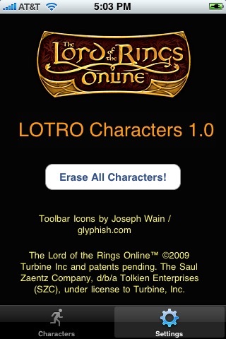 LOTRO Characters