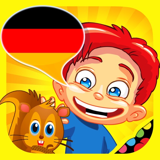 German for kids: play, learn and discover the world - children learn a language through play activities: fun quizzes, flash card games and puzzles icon