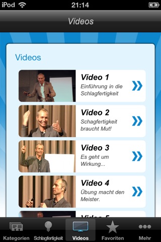 Schlagfertig – Die umfangreiche App für schlagfertiges Kontern im Alltag screenshot 4