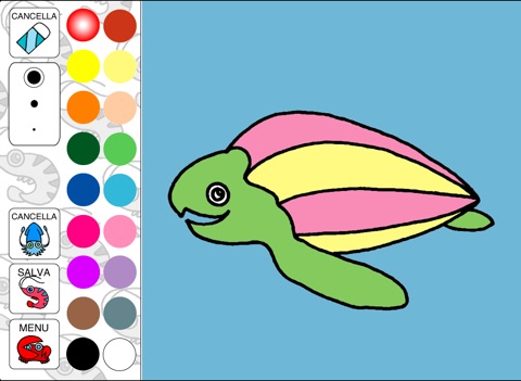 Aquarium Coloring for Kids Lite ~Ocean Life~ screenshot 3