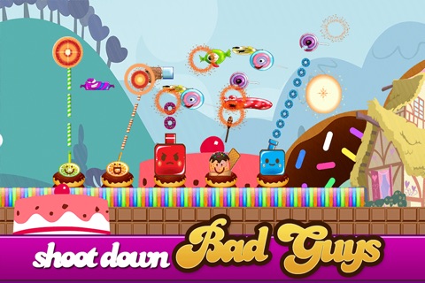 Candy Land Defense - Fun Castle of Fortune Shooting Game FREE screenshot 2