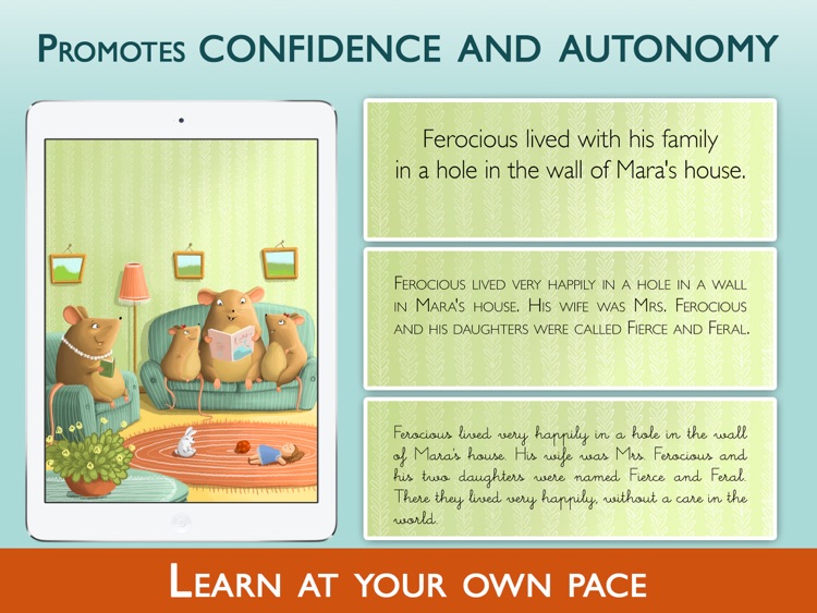 Teach me to read – Ferocius & Meows Cat, an Educational Montessori Tool with Activities and Books for Learn to Read screenshot-3