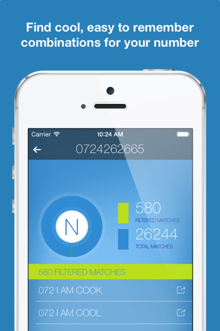 Numer | Mnemonic Phone Numbers screenshot 3