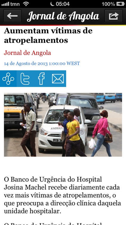 iAngola - Notícias de Angola screenshot-3