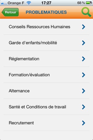 Contacts RH - Maison de l'Emploi du Pays Ajaccien screenshot 4