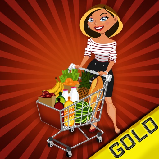 Shopping Cart Madness : The grocery store crazy sale day - Gold Edition icon