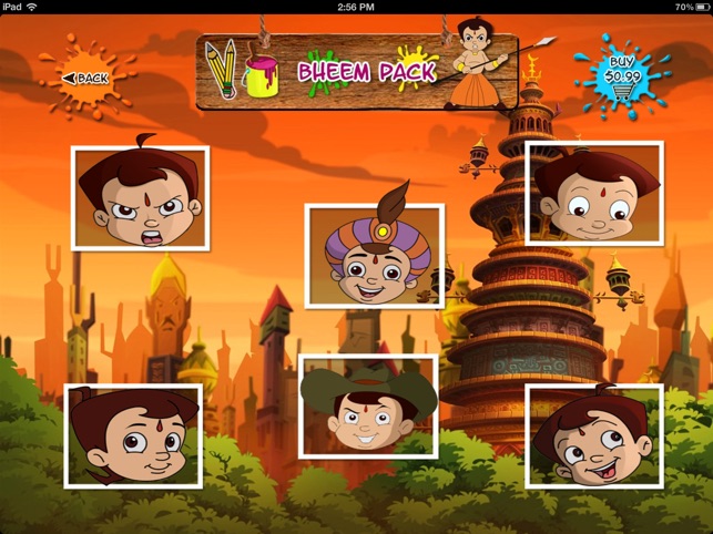 Draw & Color Chhota Bheem and his Friends(圖2)-速報App