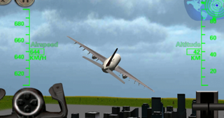 3D Airplane flight simulatorのおすすめ画像2