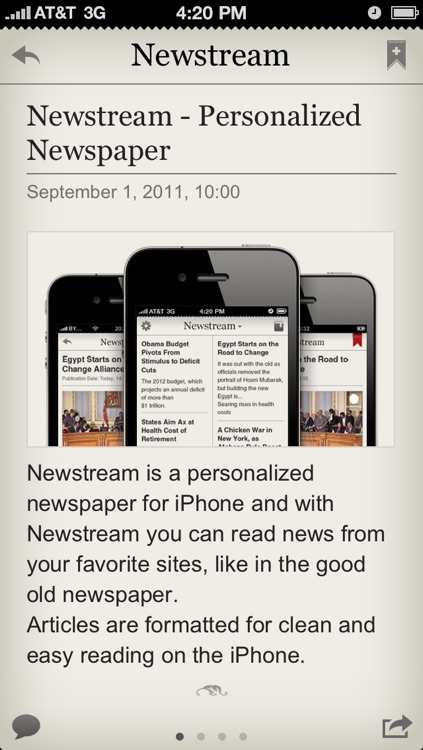 Newstream - Personalized Newspaper