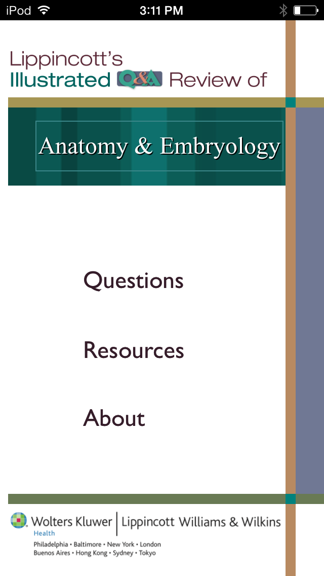 lippincotts illustrated q&a review of anatomy and embryology free download