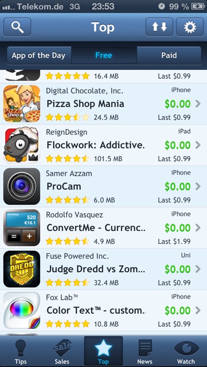 AppTicker Push screenshot-4