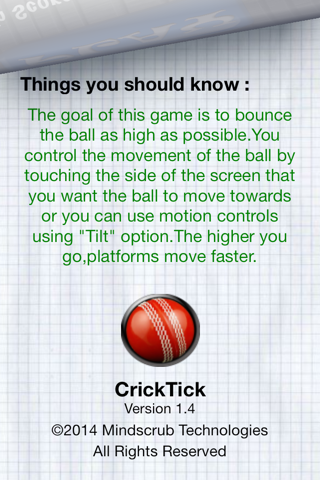 Cricktick - a cricket fungame screenshot 2