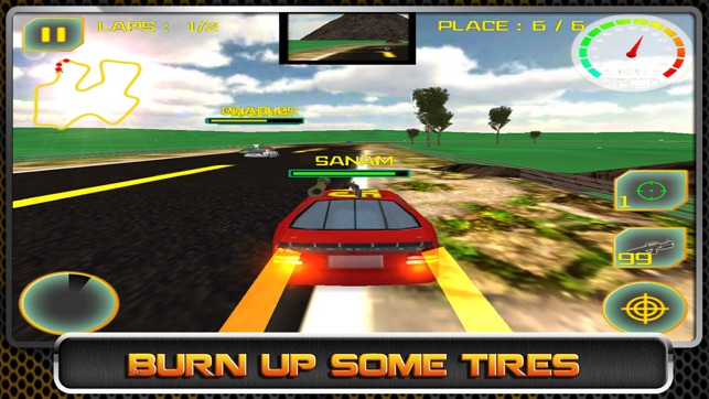 3D RAGING METAL - Stock Car Street Racing Games(圖1)-速報App