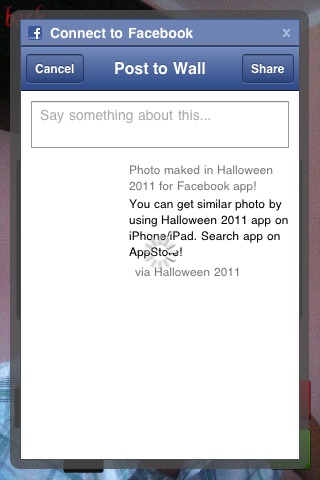 Halloween 2011 Free for Facebook screenshot 4