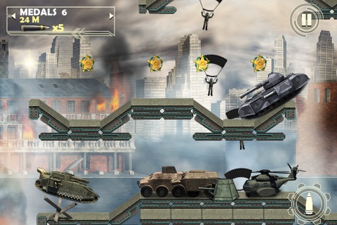 War Tank Jetpack screenshot 3