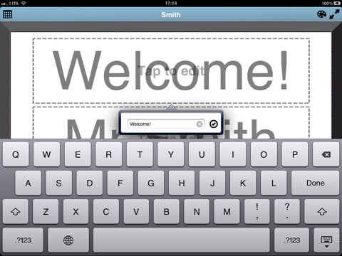 Welcome! - Airport pickup signboard screenshot 3