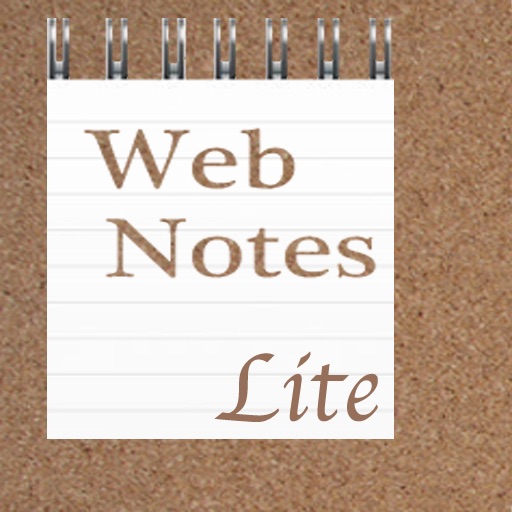 WebNotesLite icon