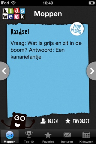 Kidsweek Moppen screenshot 2