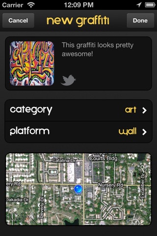 Скриншот из graffiti mapper
