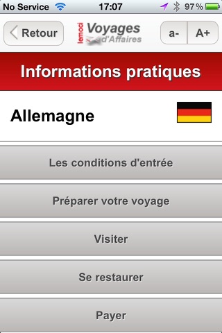 Voyage d'affaires screenshot 3