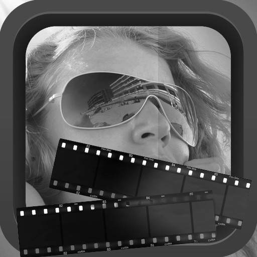 Black and White Camera & Video icon