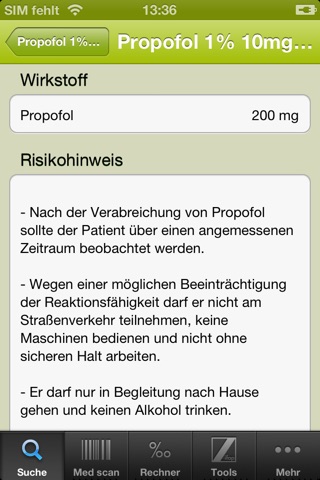 Arznei mobil - mit Med scan screenshot 3