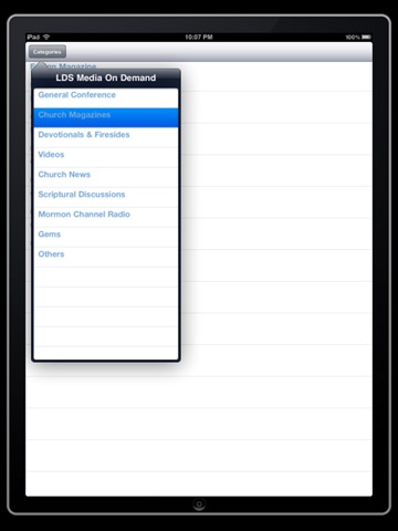 LDS Media OnDemand for iPad screenshot 3