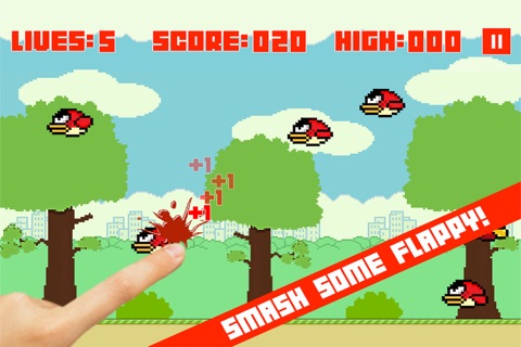 Flappy Smasher Game screenshot 2