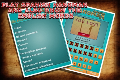 Spanish Hangman screenshot 2