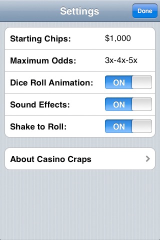 Casino Craps screenshot 4