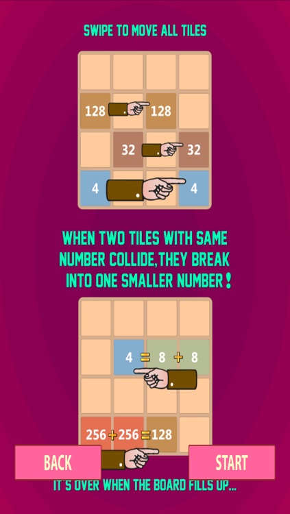 2048 Reverse Challenge - Math Thinking and Matching Puzzle Game