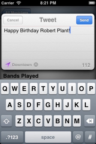 Rock and Roll Birthdays screenshot 3