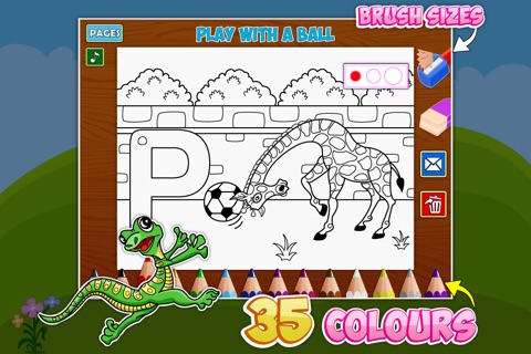 Active Kids Coloring Book Pro screenshot 3