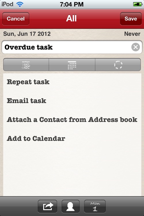 Daily Tasks (To Dos)