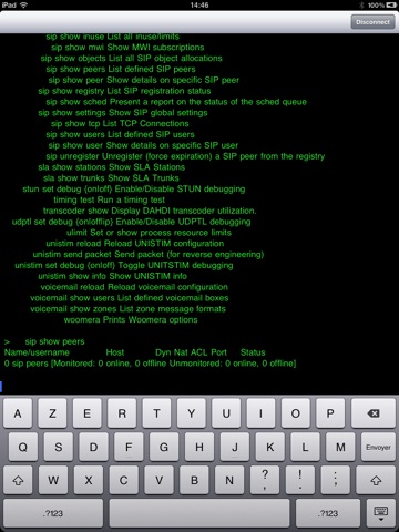 Asterisk CLI HD screenshot 3