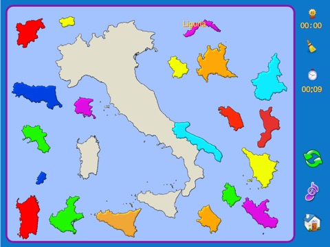 Italy Puzzle Map screenshot 2