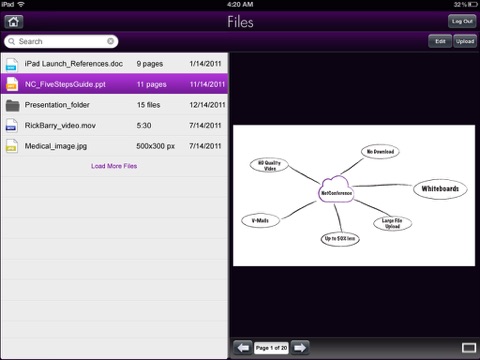 NetConference screenshot 4