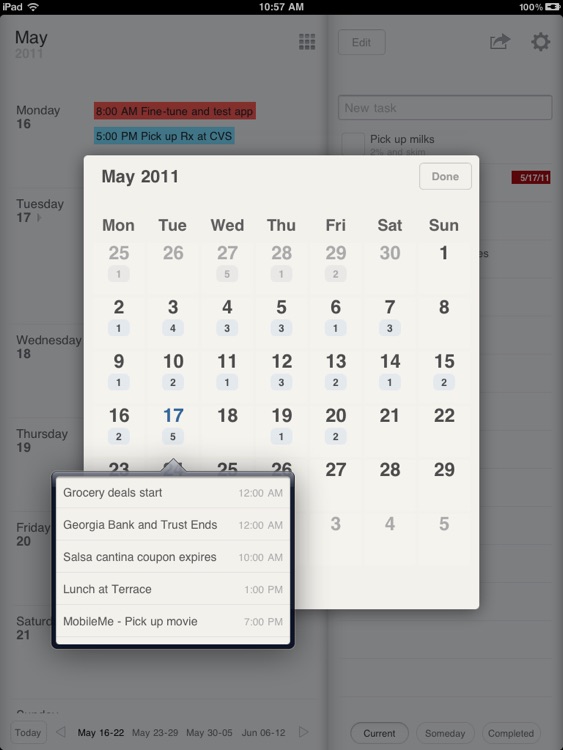 Planner for iPad - Weekly Calendar and Tasks screenshot-3