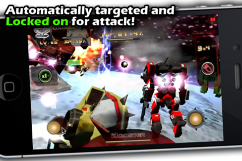 Battle 3D: Robots Sky Free screenshot 3