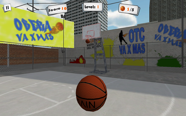 Basket Ball 3D ShootOut, game for IOS