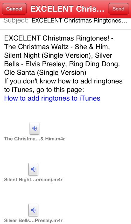 Best Christmas Sounds and Ringtones, High Quality Professional Ringtones! screenshot-3