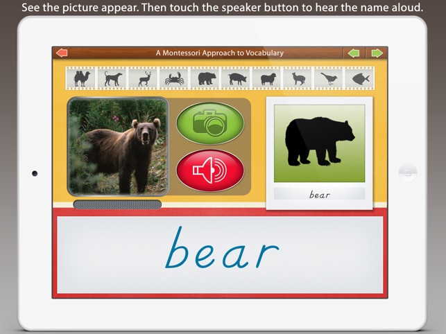 Animals - A Montessori Approach To Vocabulary HD LITE(圖3)-速報App