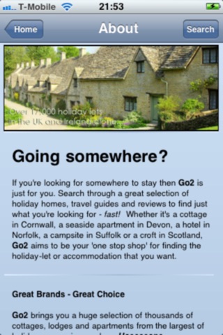 Go2 Hotel and Cottage Finder screenshot 3