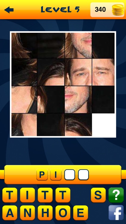 Guess the Celebrity Quiz Word Game